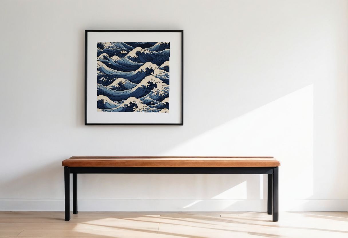 Indigo Swell previewed in a real room