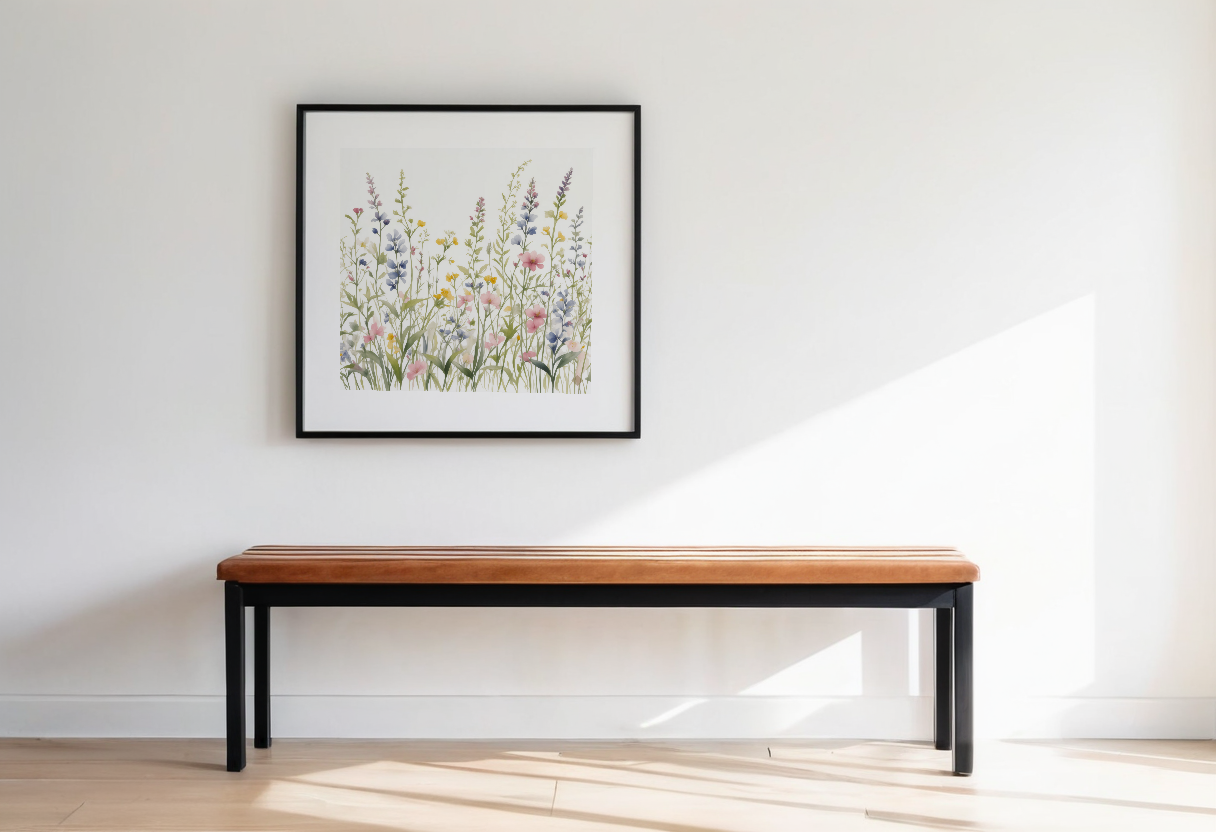 Wildflower Wash previewed in a real room
