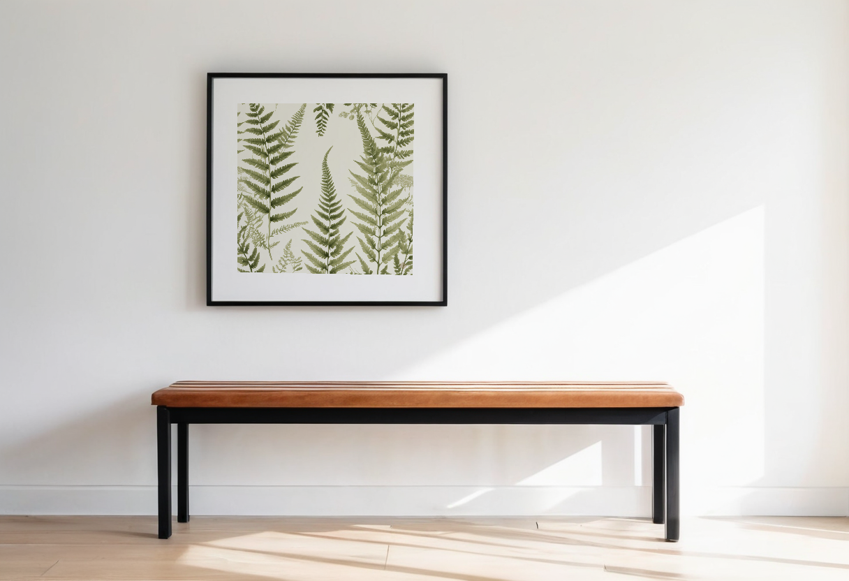 Fern Study previewed in a real room