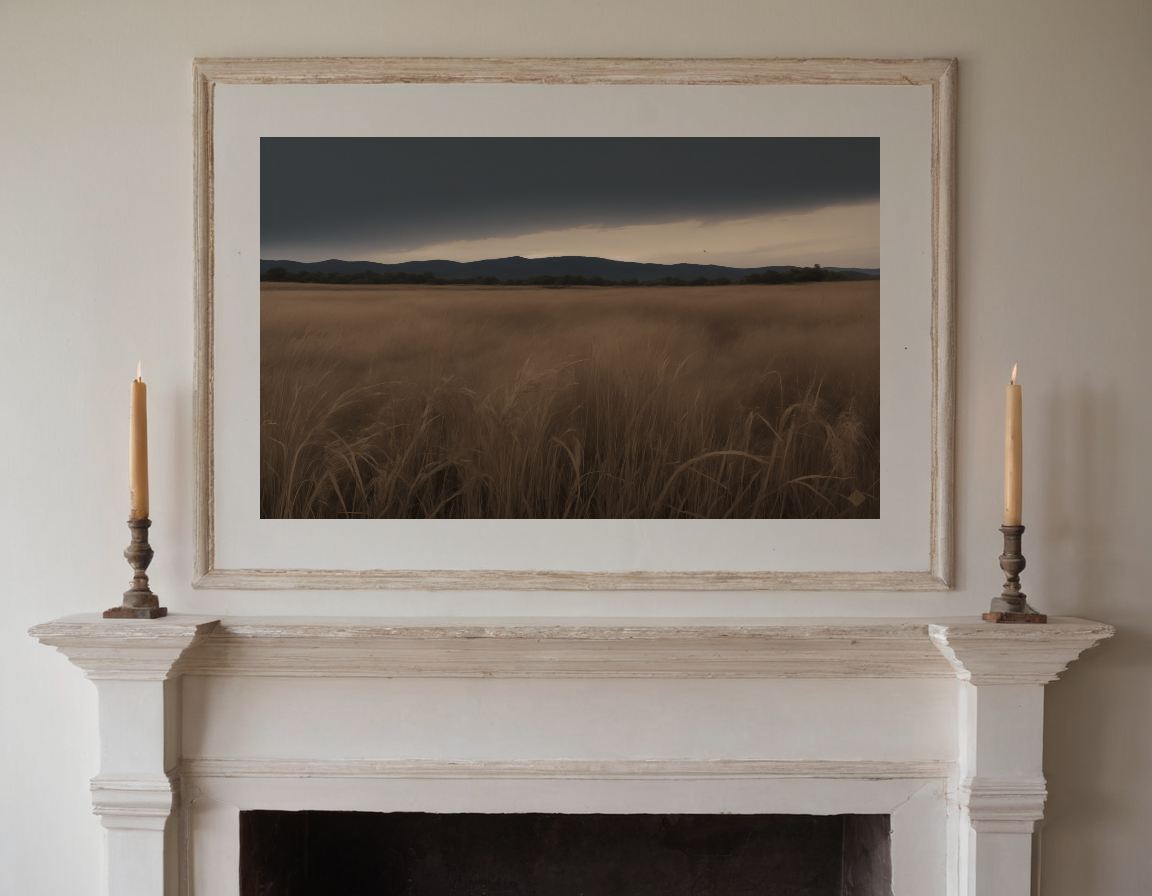 Fallow Meadow previewed in a real room