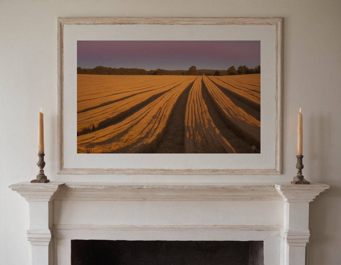 Cut Hay Light previewed in a real room