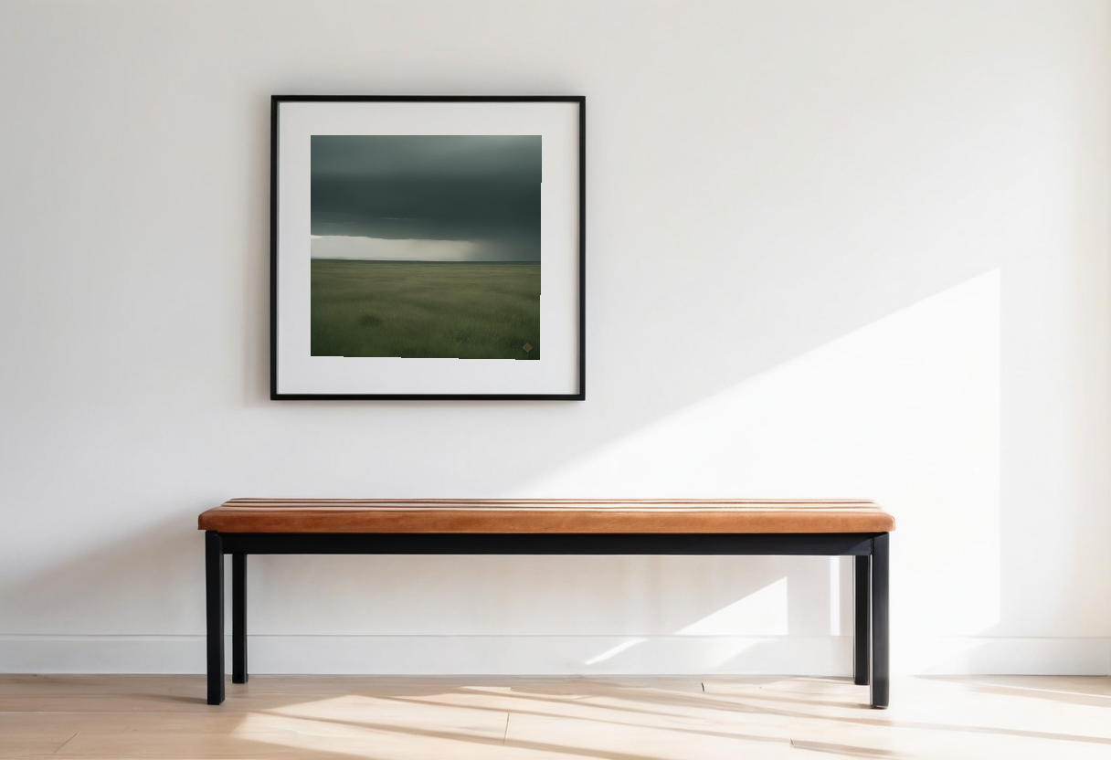 Rain Coming In previewed in a real room