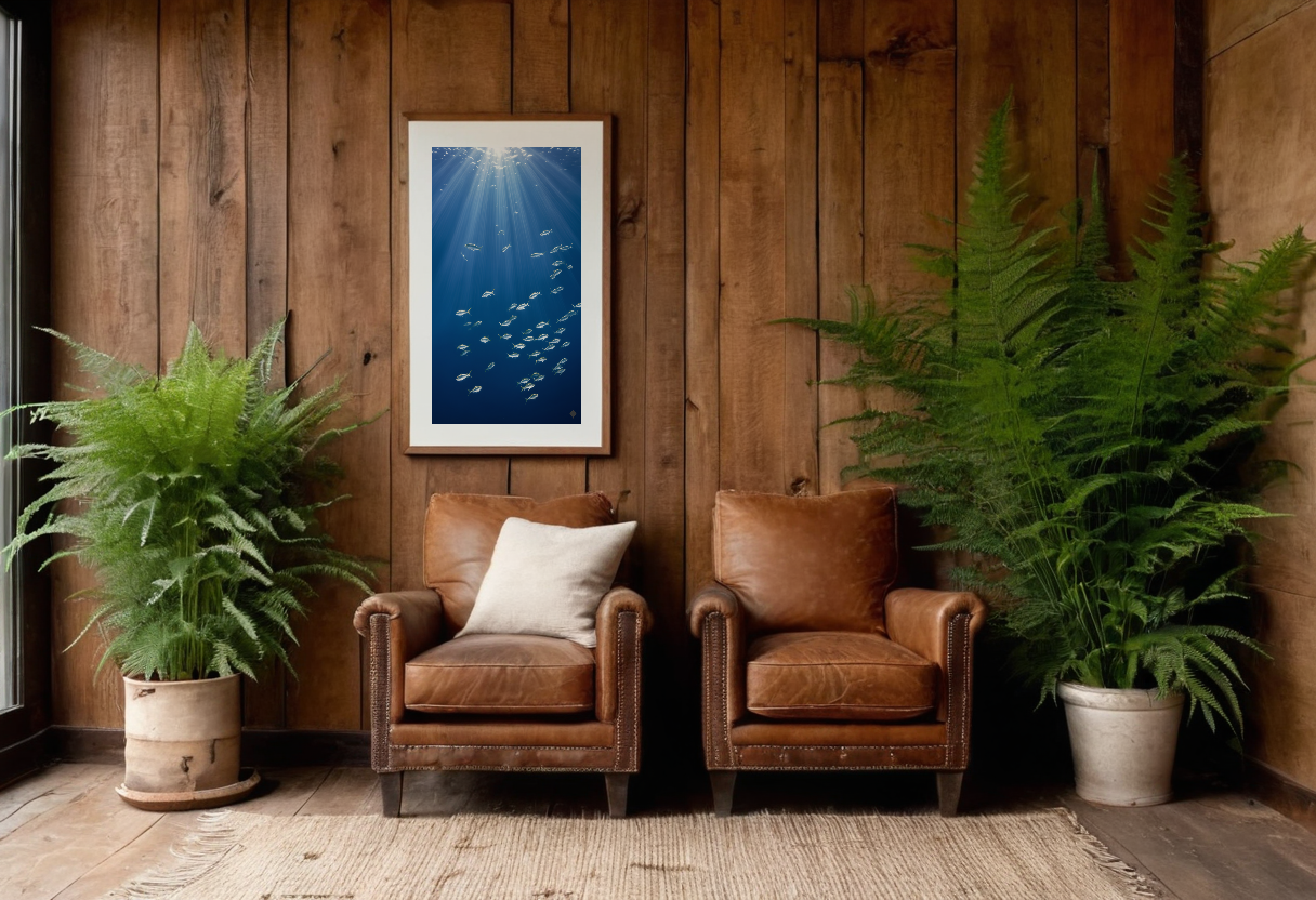 Light Rays Shoal previewed in a real room