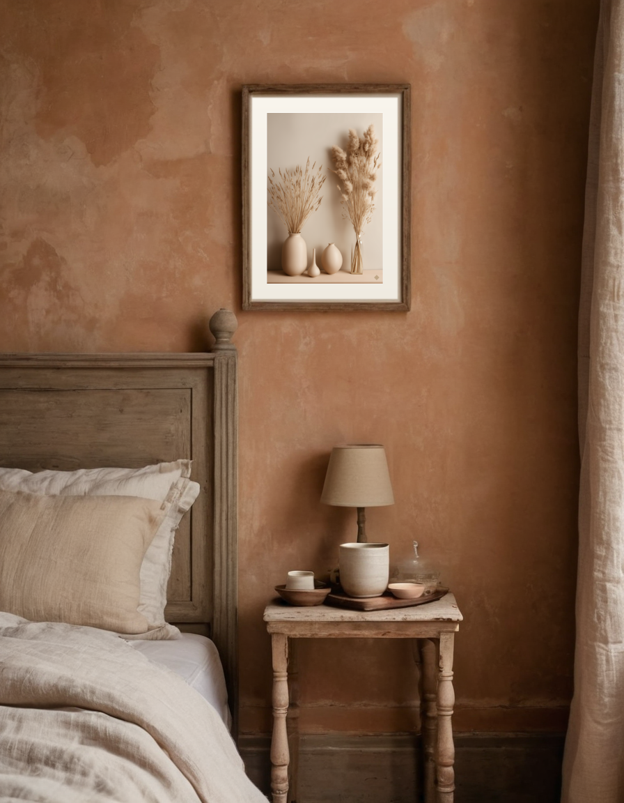 Dried Grasses previewed in a real room
