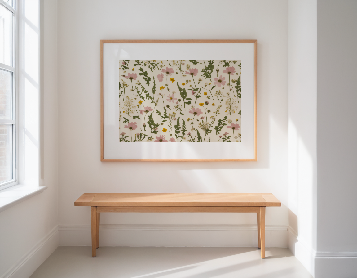 Wildflower Scatter previewed in a real room