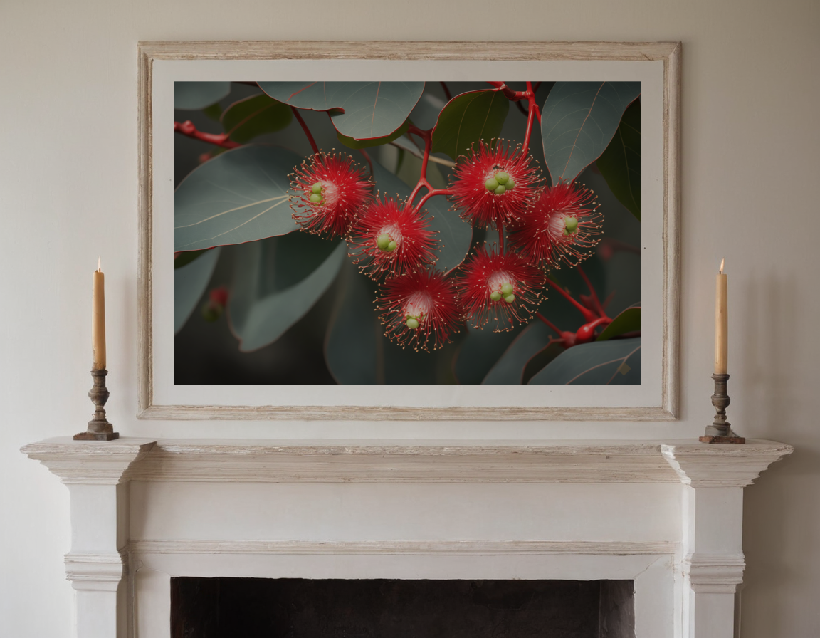 Gum Blossom previewed in a real room