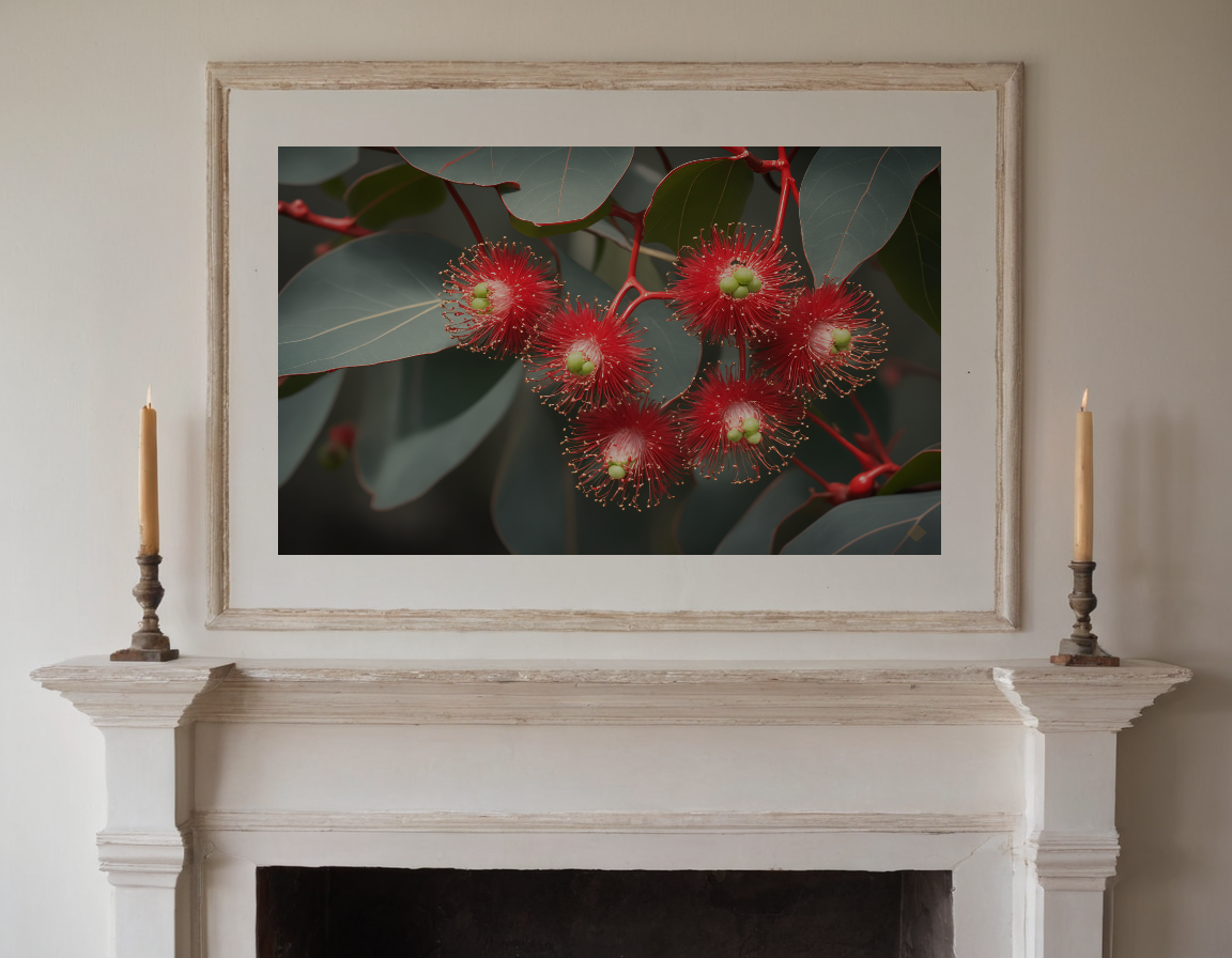 Gum Blossom previewed in a real room