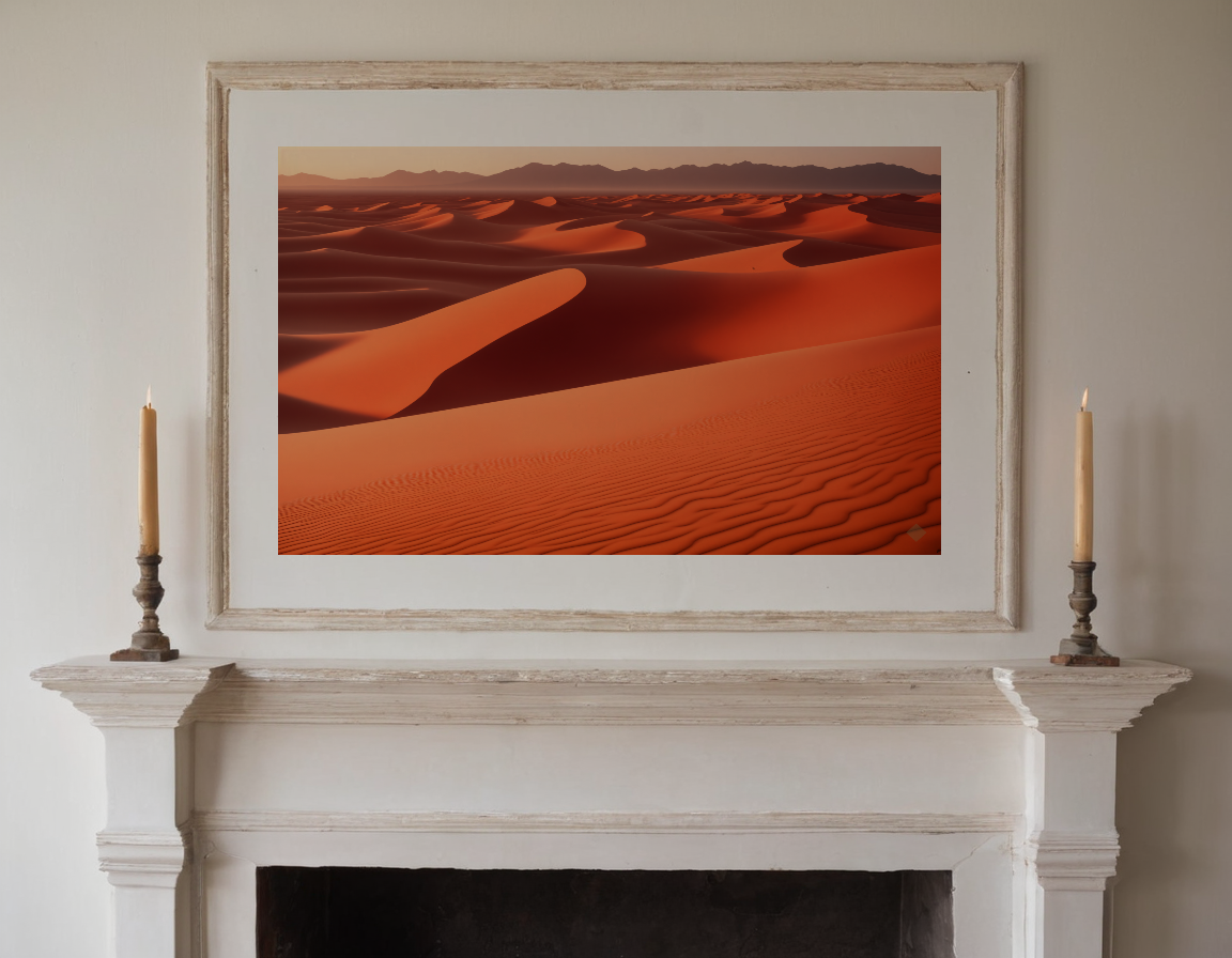 Desert Dune Light previewed in a real room