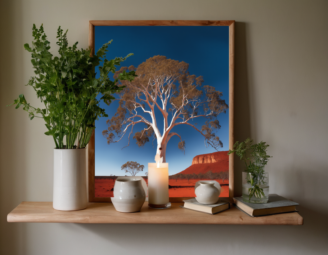 Ghost Gum previewed in a real room