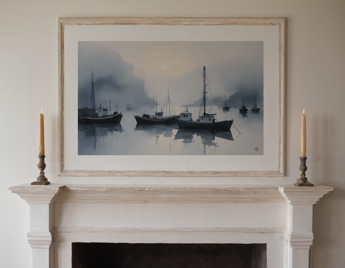 Harbour Mist previewed in a real room
