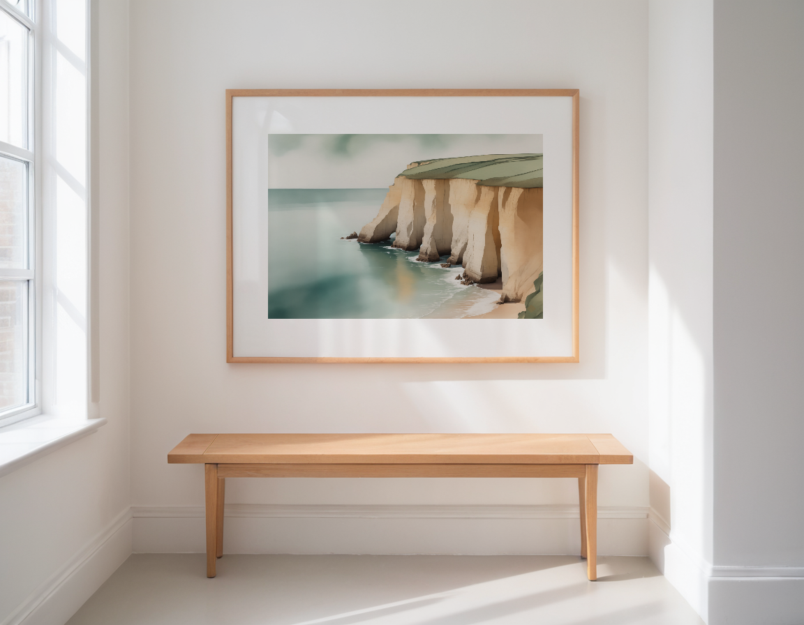 Coastal Cliff Wash previewed in a real room