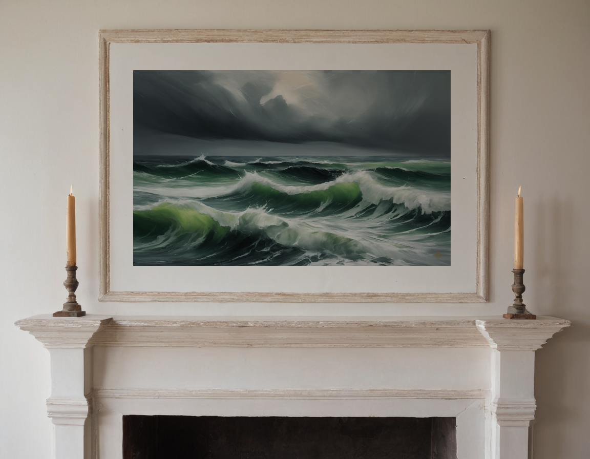 Heavy Sea previewed in a real room
