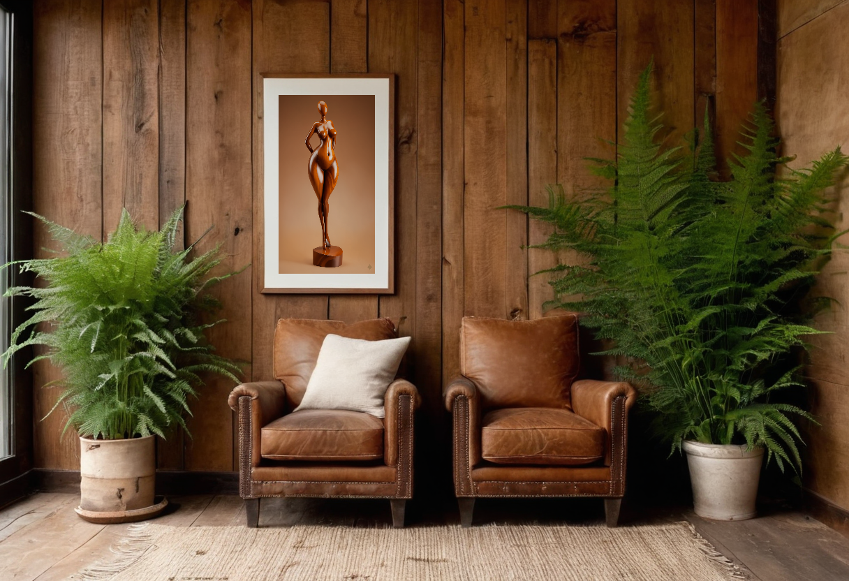 Curved Muse previewed in a real room