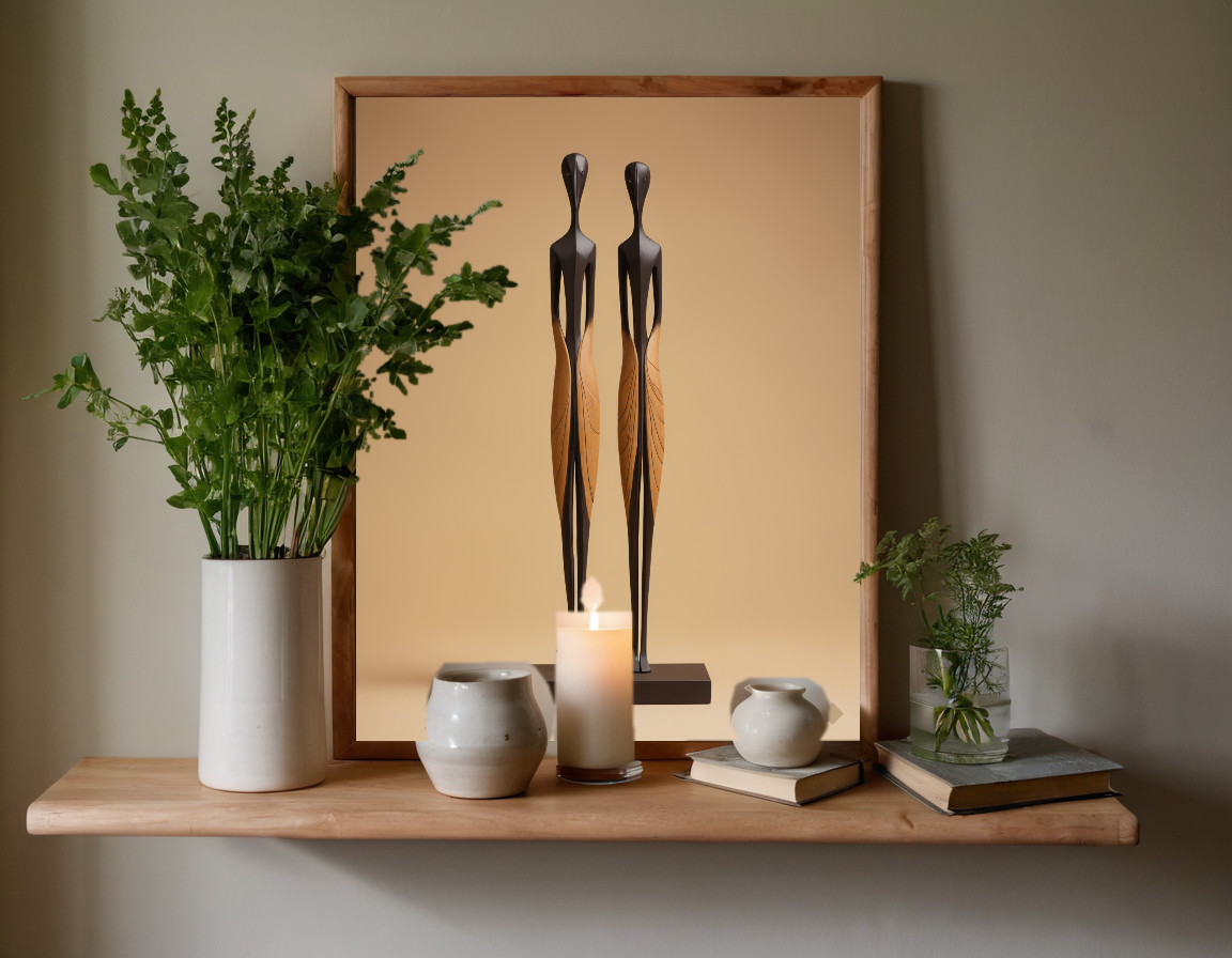 Slender Pair previewed in a real room