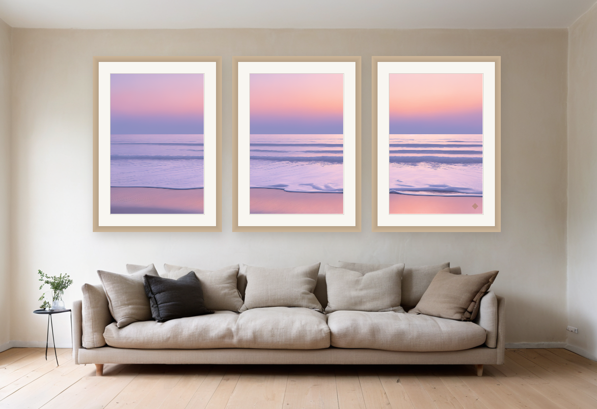 Dusk Tide previewed in a real room