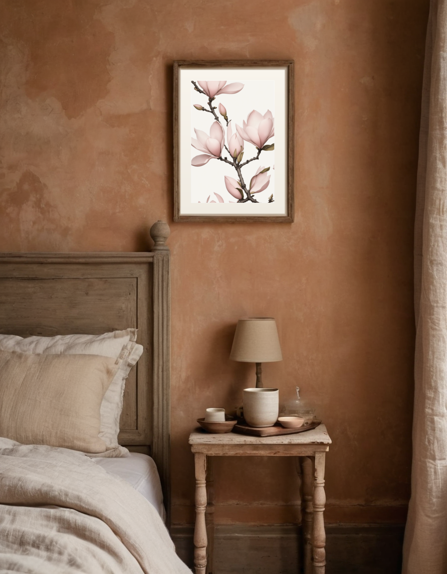 Magnolia Ink Blush previewed in a real room