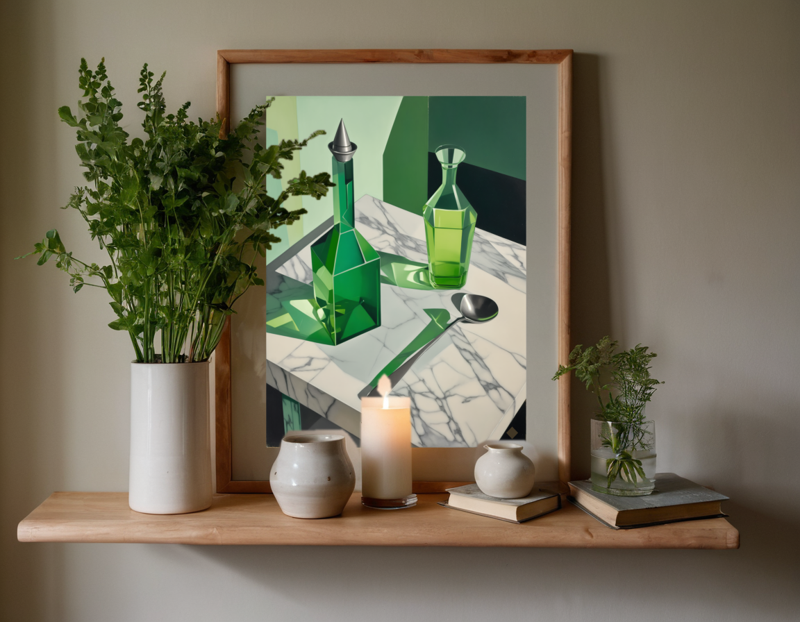 Cubist Absinthe Hour previewed in a real room