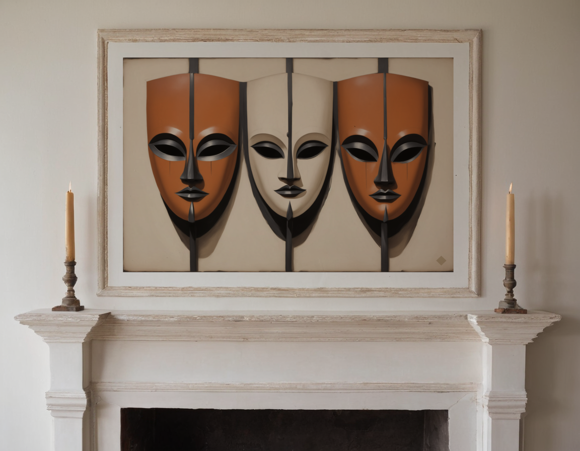 Mask Trio previewed in a real room