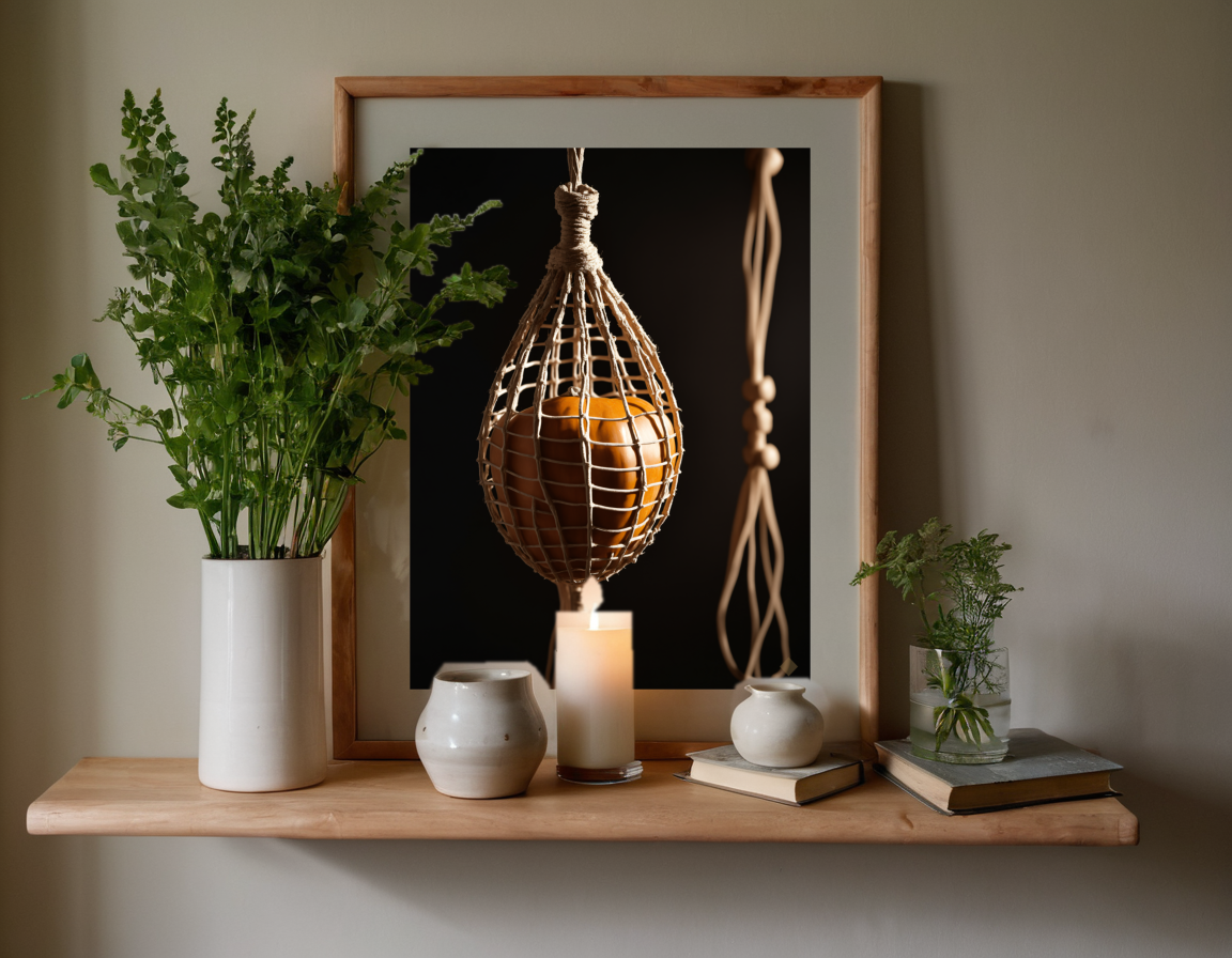 Gourd Rattle previewed in a real room