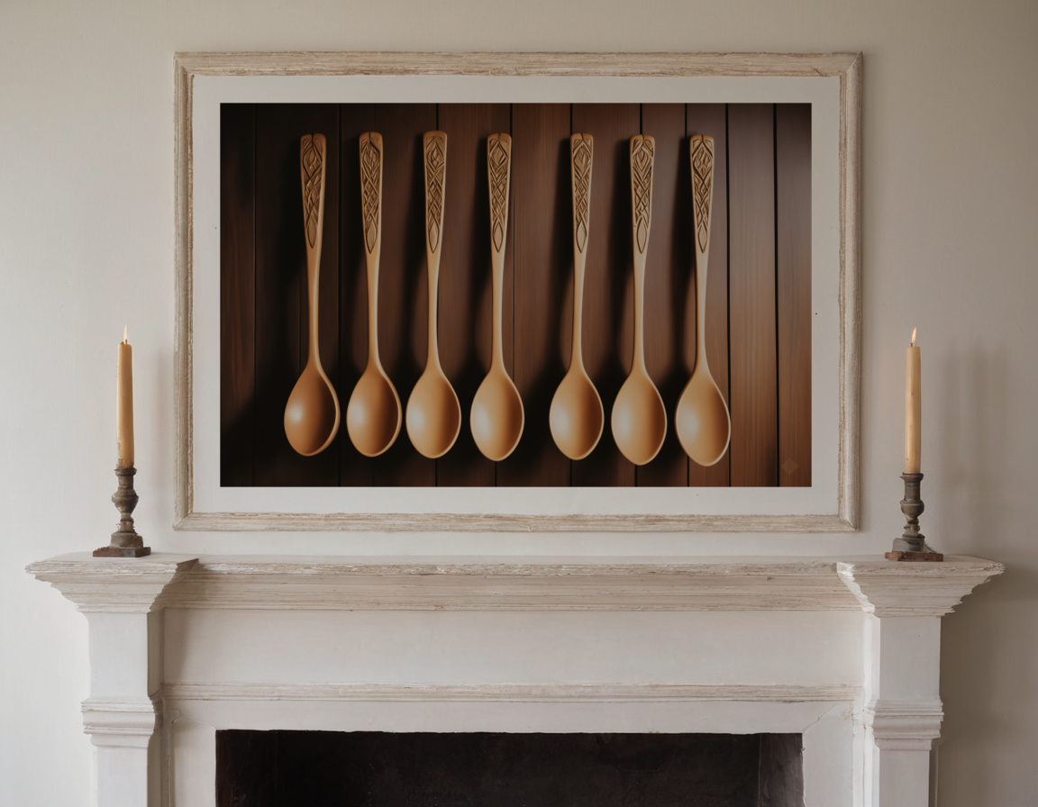Carved Spoon Row previewed in a real room