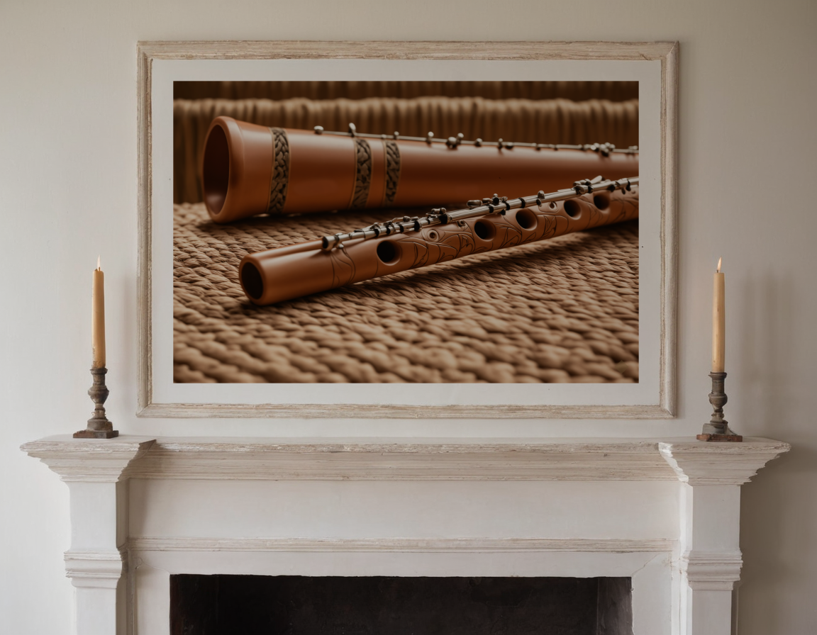 Carved Flute previewed in a real room