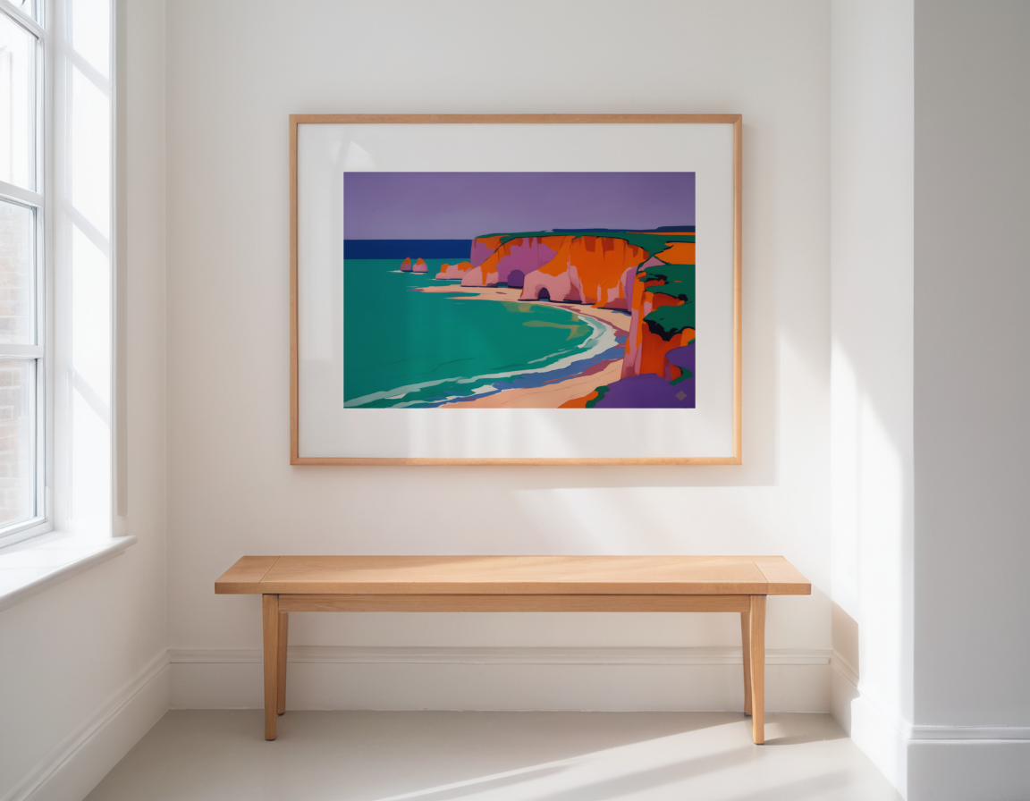 Violet Headland previewed in a real room