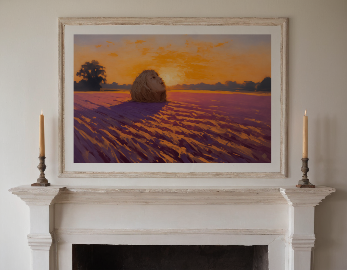 Haystack, Late Sun previewed in a real room