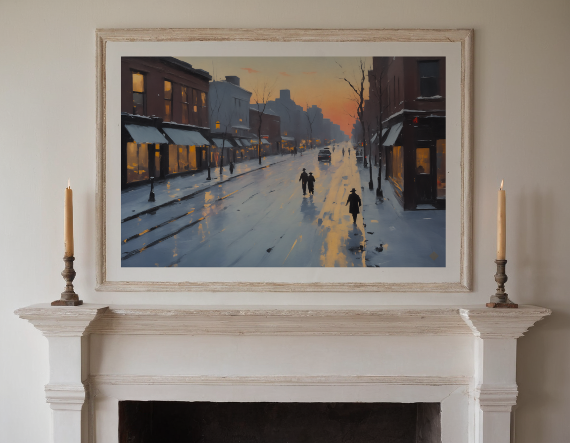 Winter Boulevard previewed in a real room