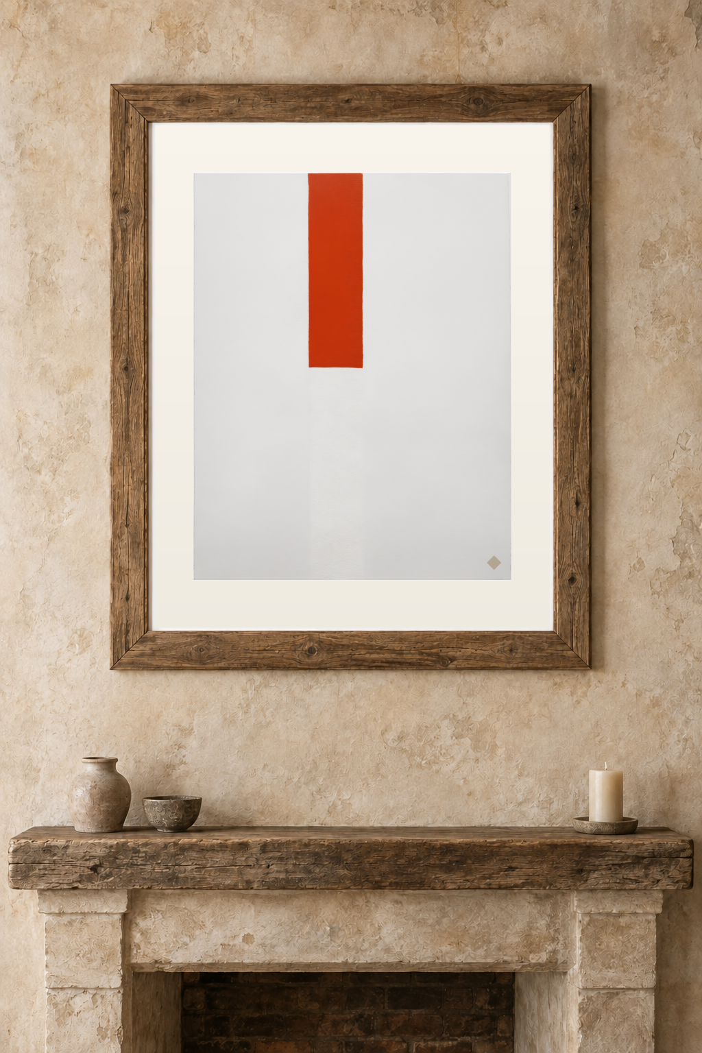 Vermilion Bar previewed in a real room