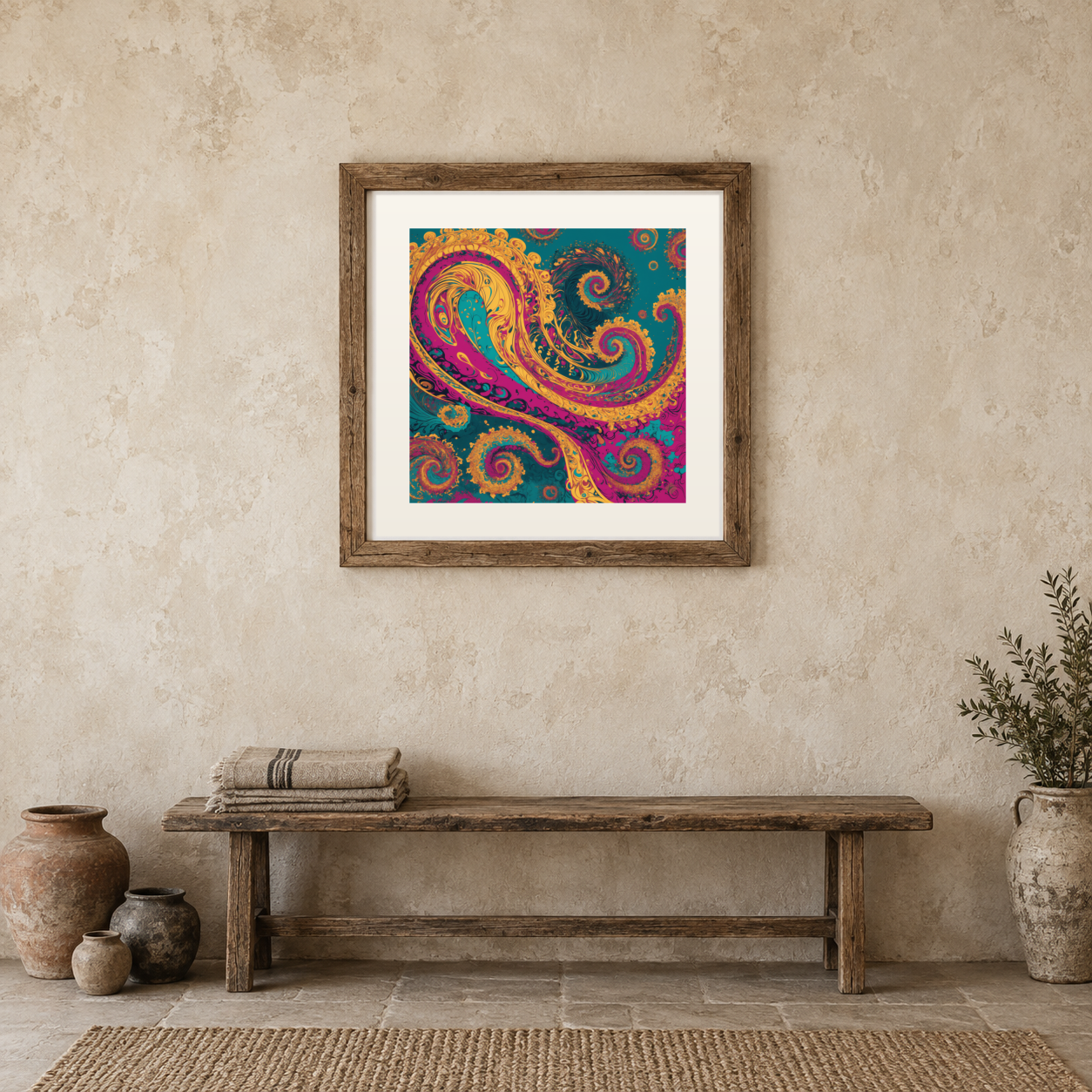 Paisley Storm previewed in a real room