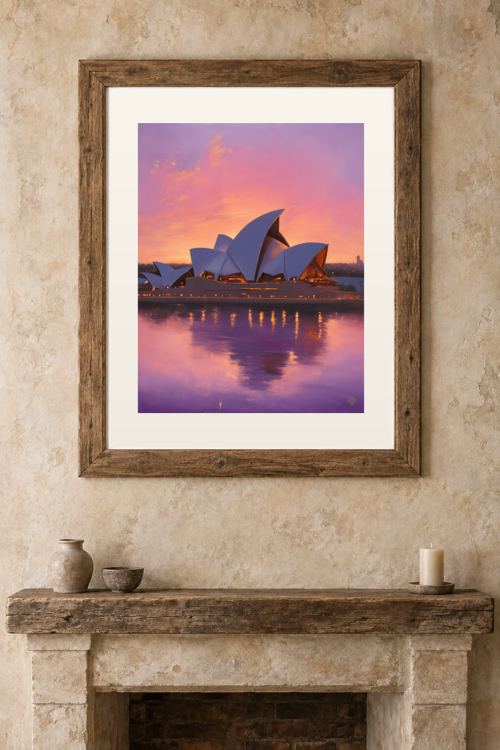 Bennelong Point, Evening previewed in a real room