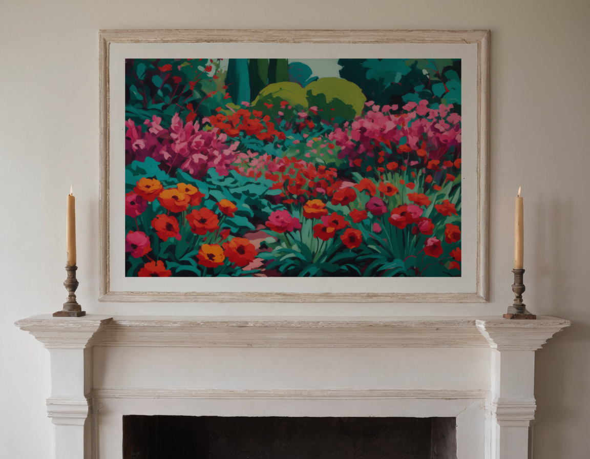 Garden at Full Volume previewed in a real room
