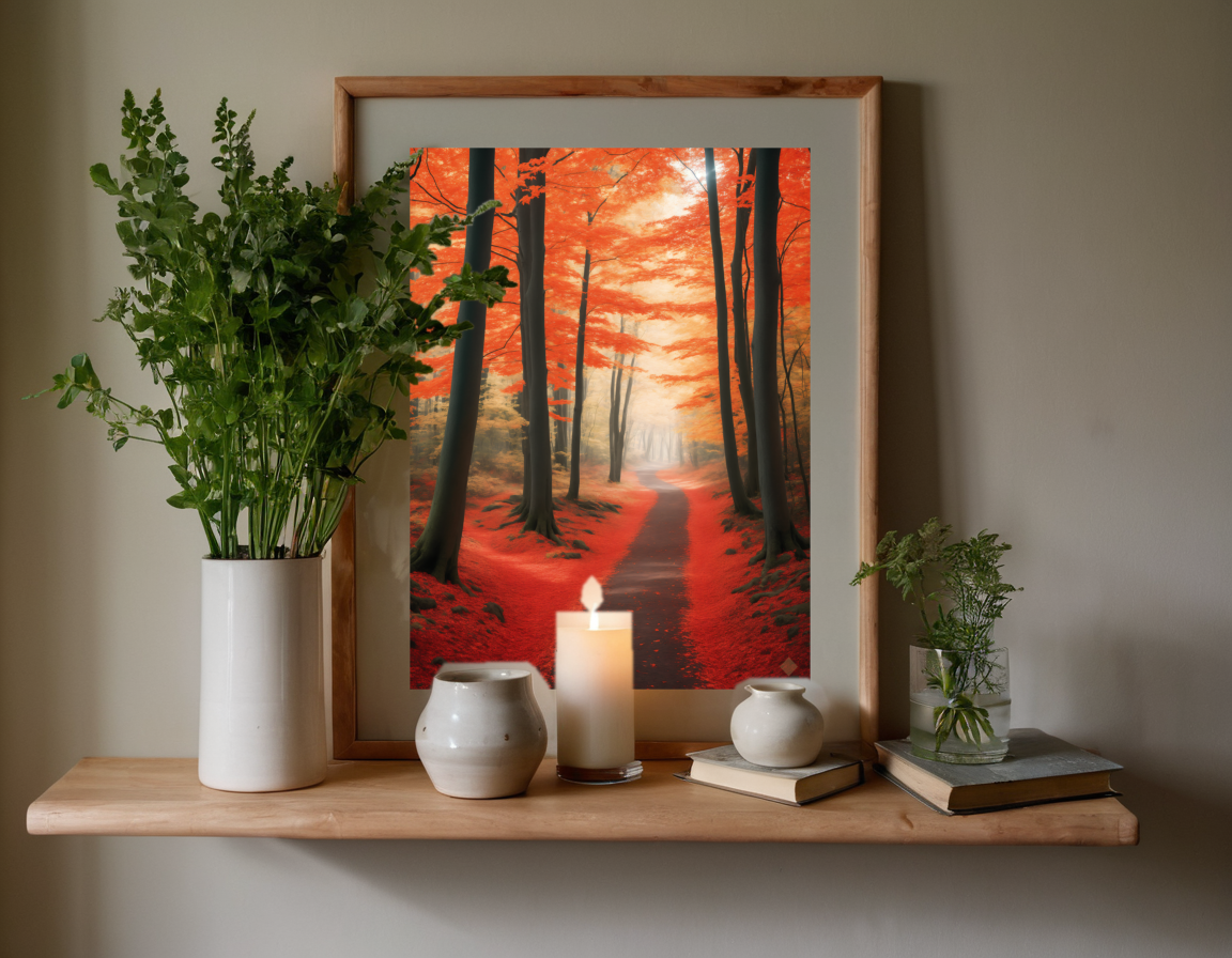 Canopy on Fire previewed in a real room