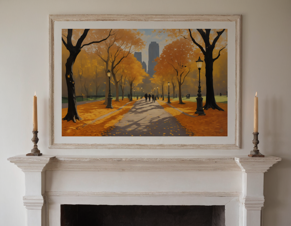 The Park in October previewed in a real room