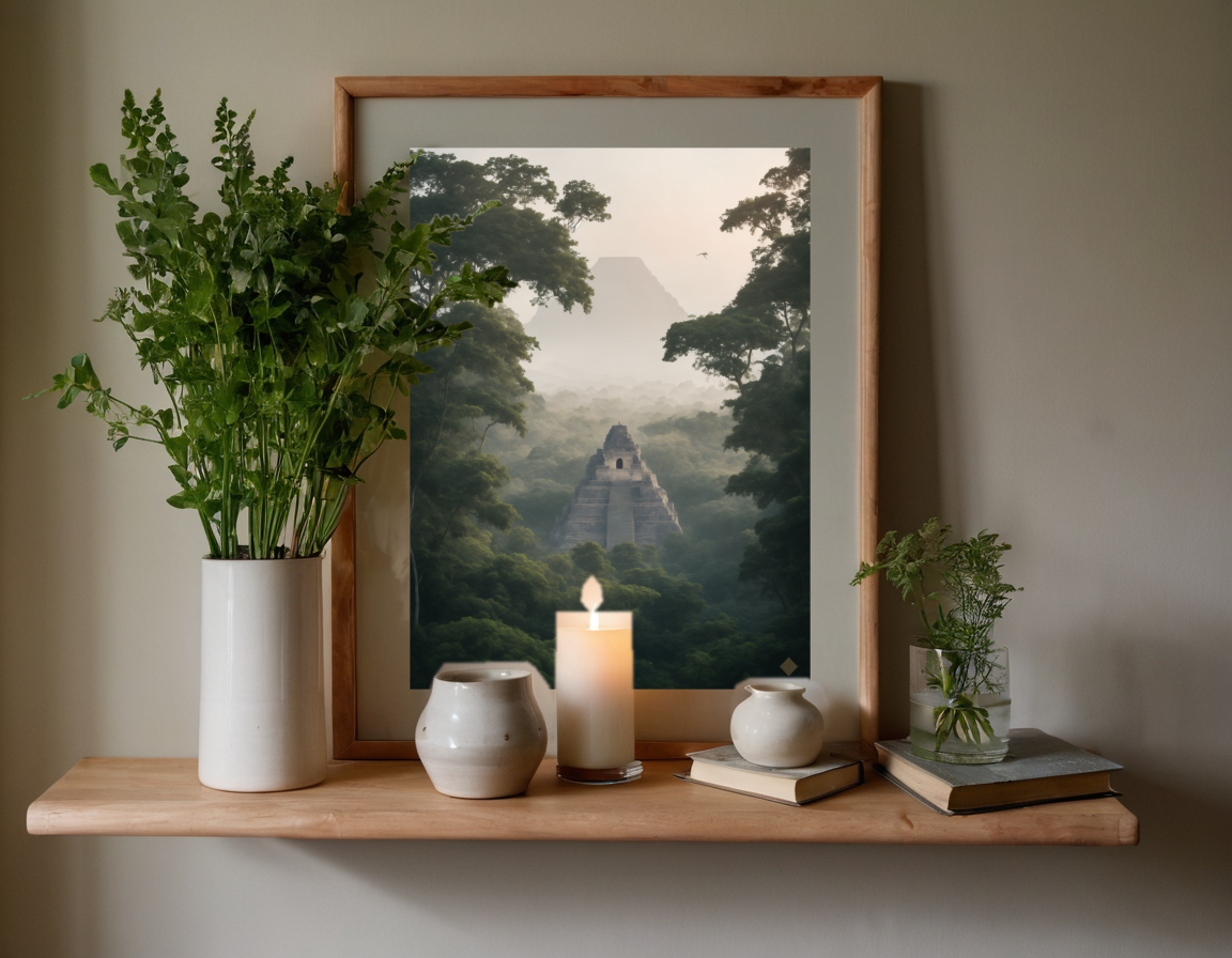 Pyramid over the Canopy previewed in a real room