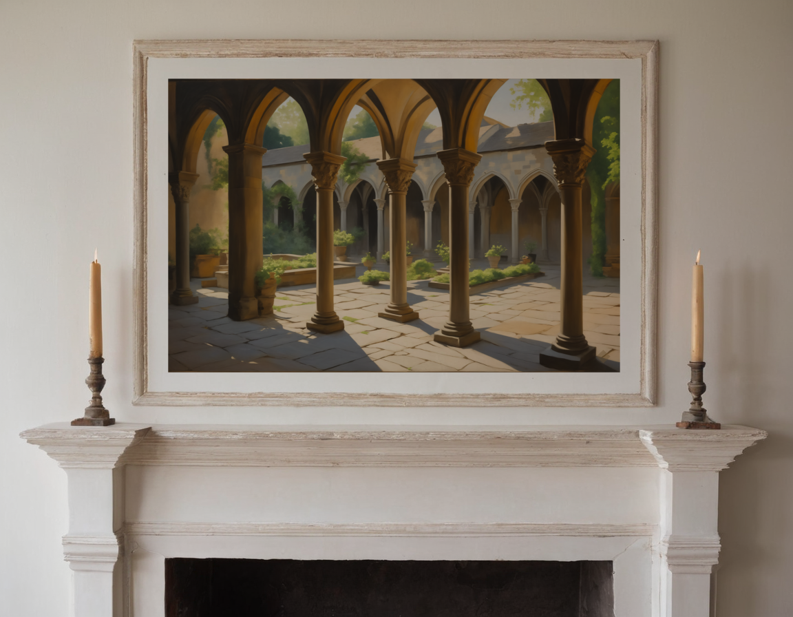 Cloister Light previewed in a real room