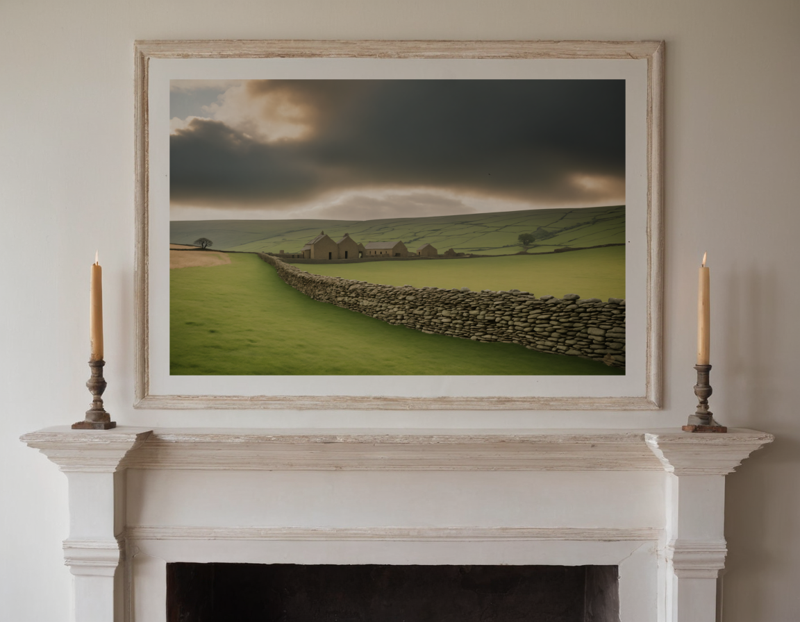 Dry Stone Country previewed in a real room