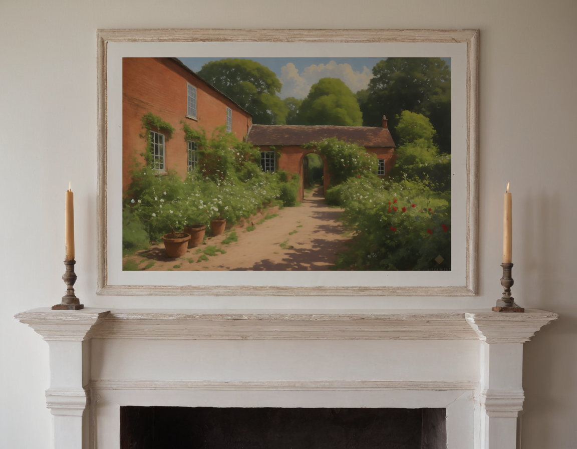 Walled Garden, June previewed in a real room
