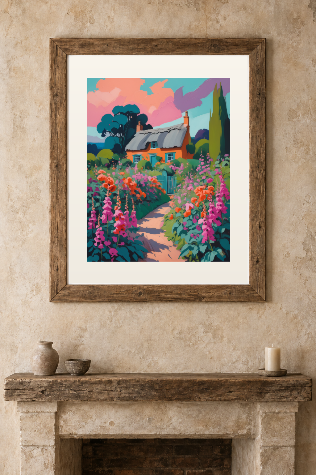 Cottage, Loud previewed in a real room