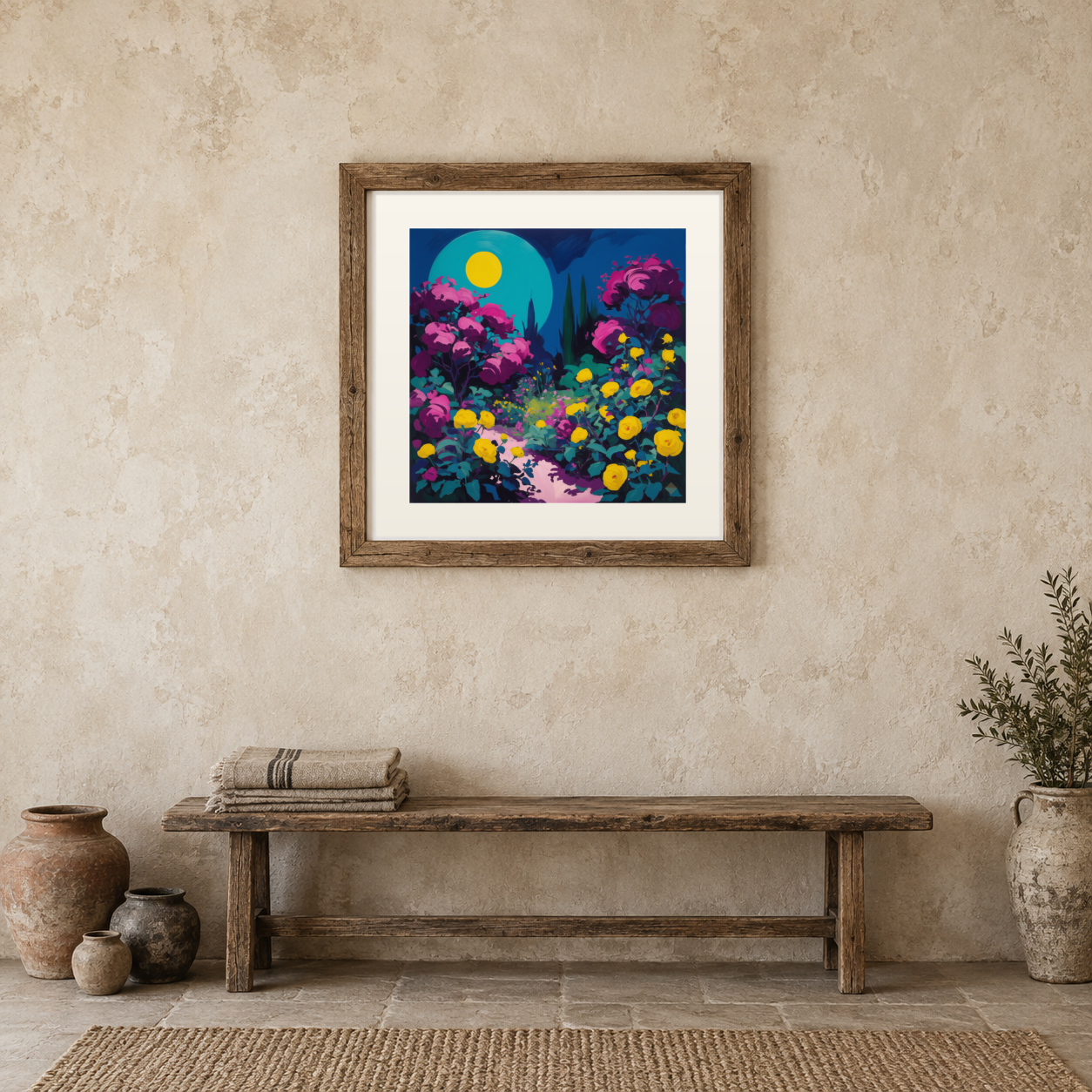 Night Garden, Loud previewed in a real room