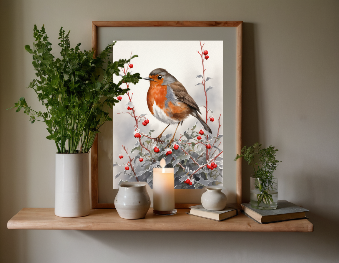 Robin in the Hedge previewed in a real room
