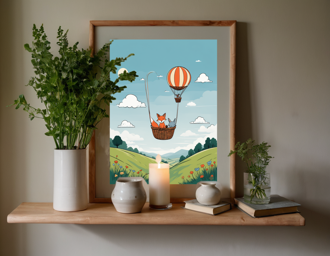 Balloon Ride previewed in a real room