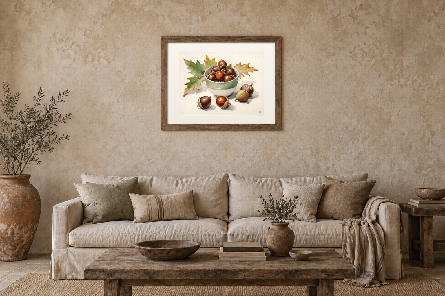 Acorns and Conkers previewed in a real room