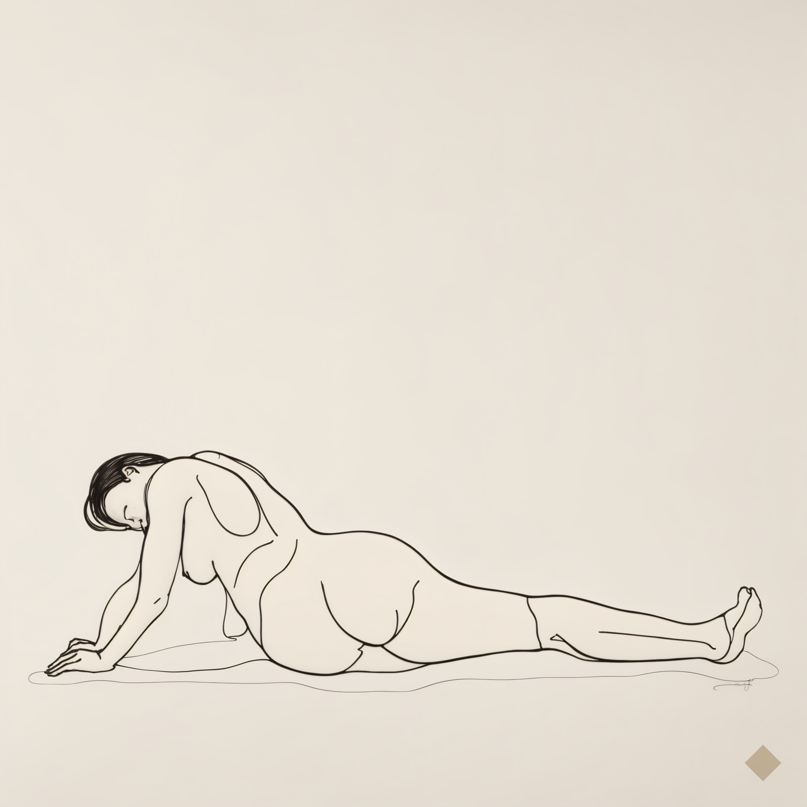 One Line Repose