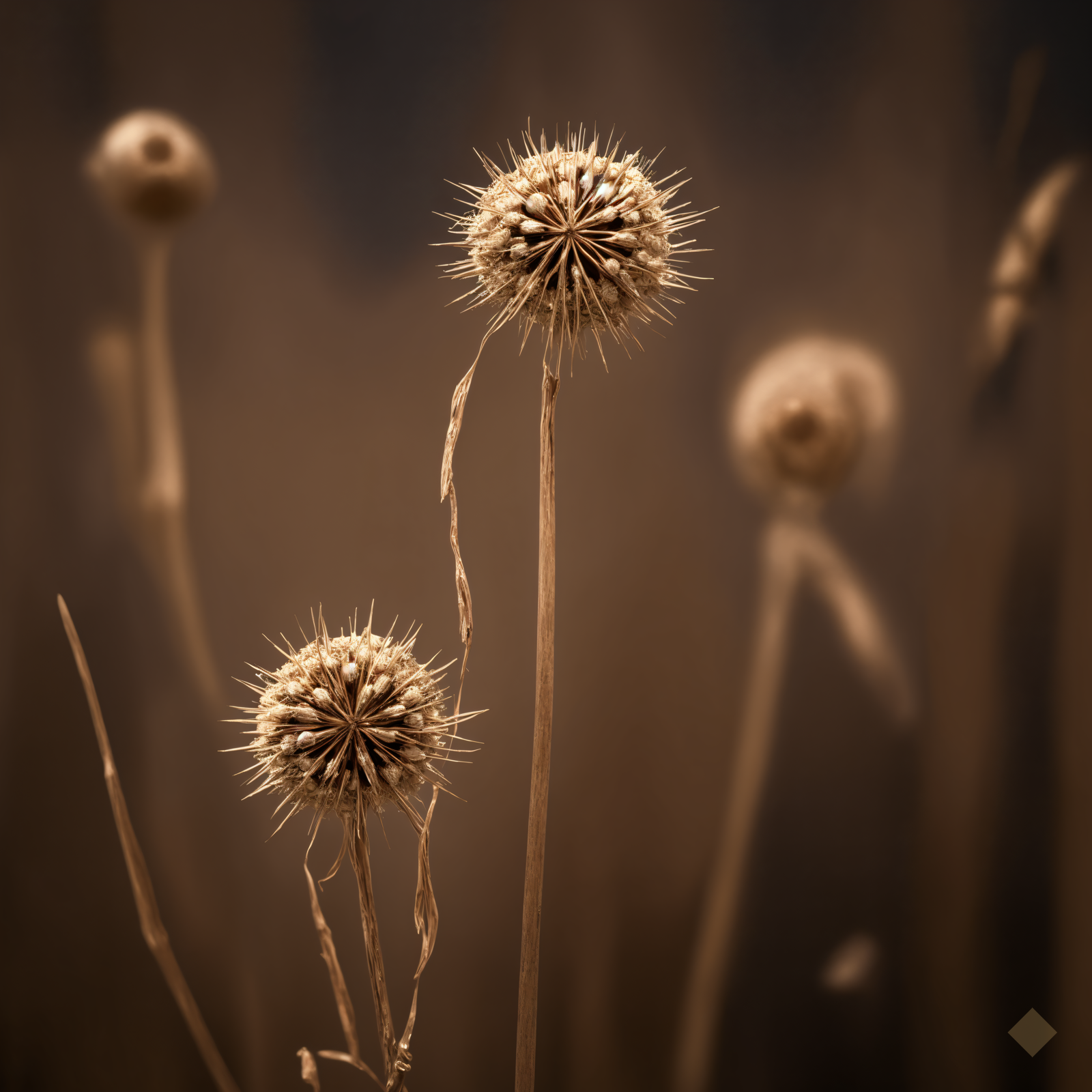 Seedheads at Dusk