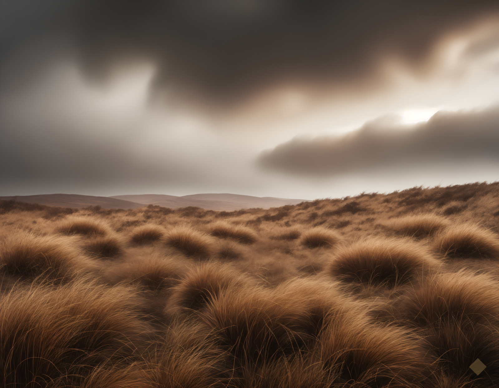 Moor Grass Study