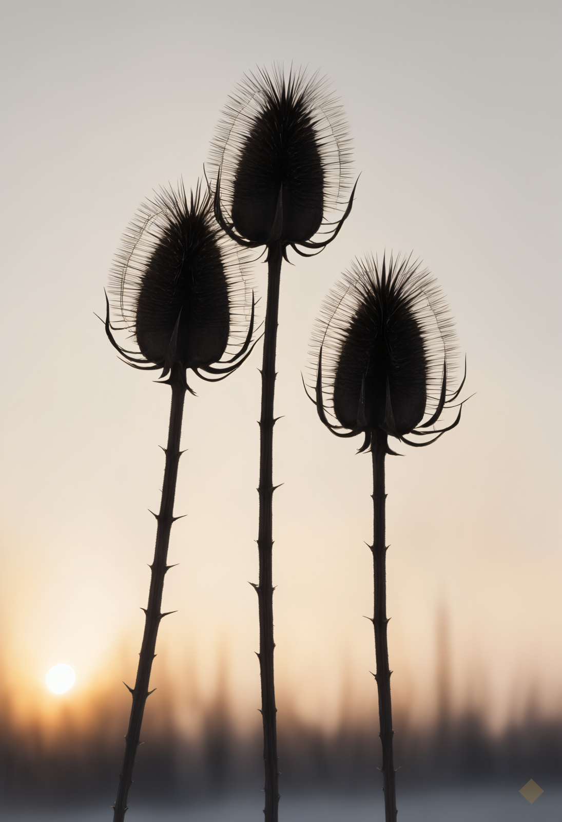 Teasel Silhouettes