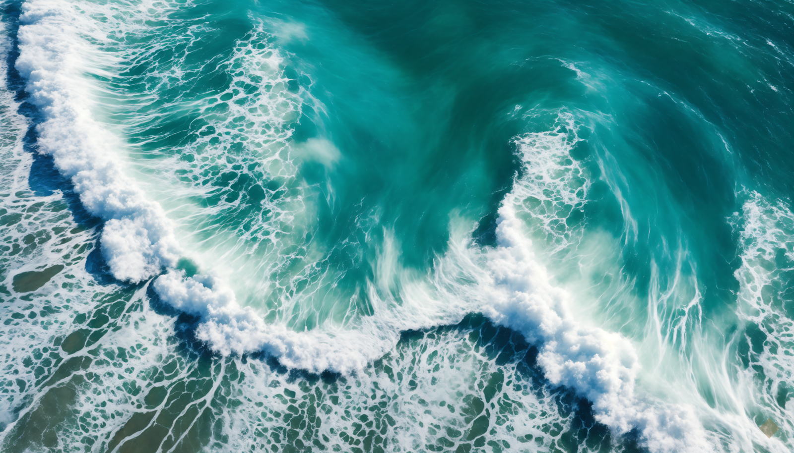 Turquoise Aerial