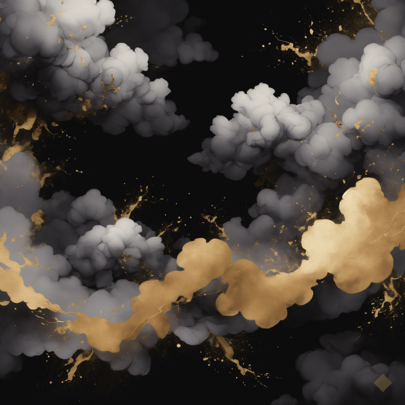 Ink and Gold Drift