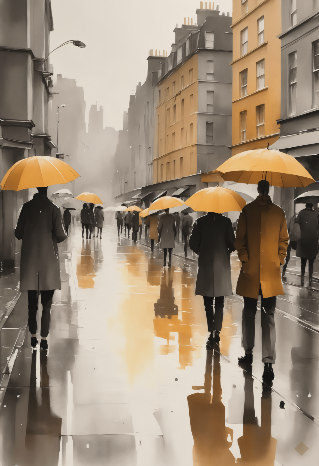 Rain on the Street